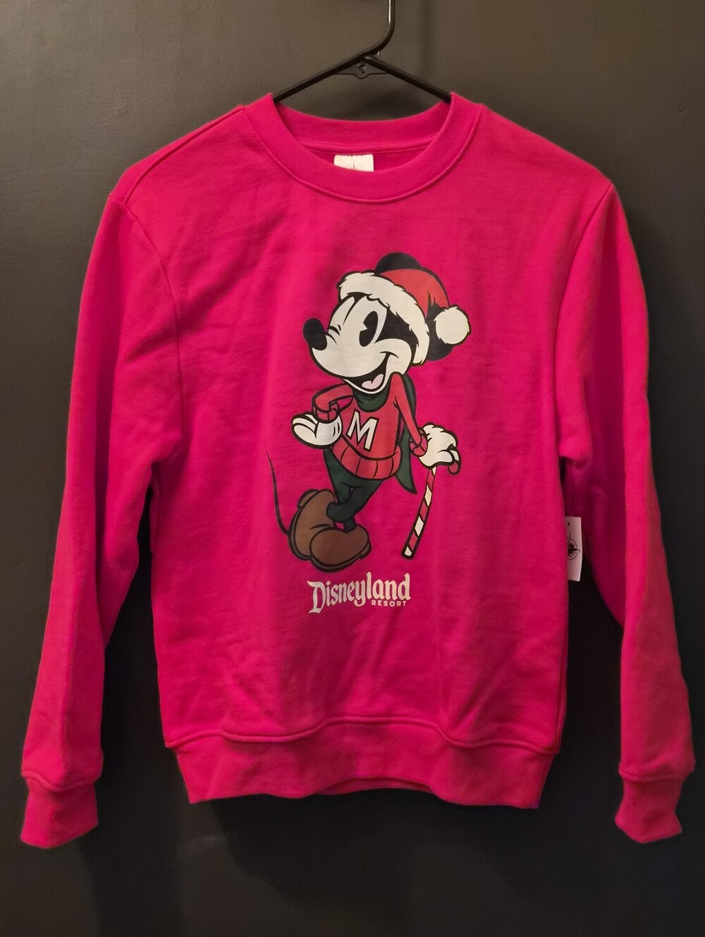 Disneyland Kids Mickey Holiday Crewneck Sweatshirt